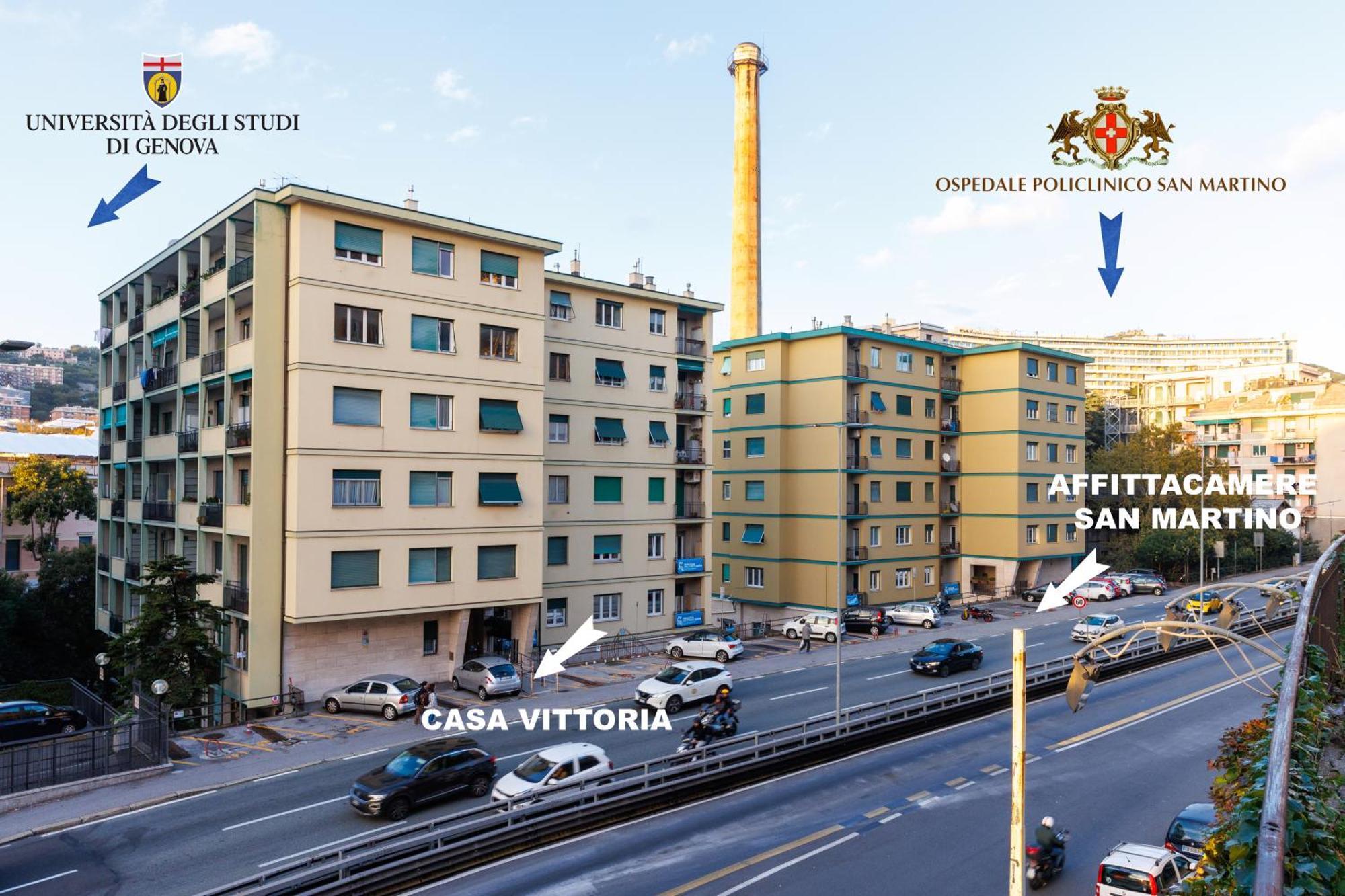 Casa Vittoria Di San Martino Affittacamere Genoa Exterior photo